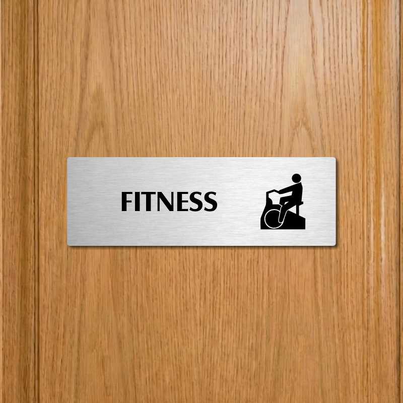 Fitness, 240x79mm, stříbrná popiska 